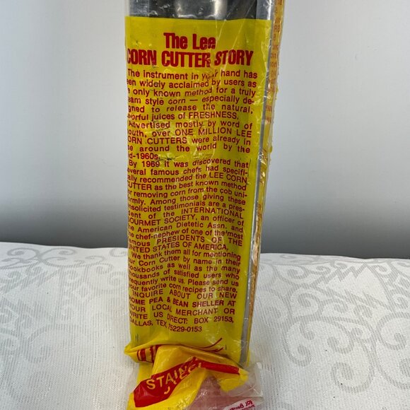 Vintage Lee Corn Cutter Kitchen Tool Original Packaging - Picture 2 of 2